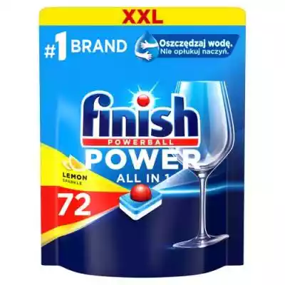 FINISH Tabletki Power All-in-1 72 lemon Podobne : Tabletki do zmywarek FINISH Power Essential Fresh 50 szt. - 1418951