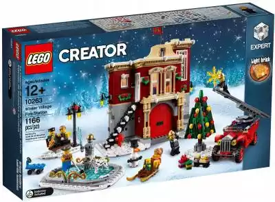 Lego 10263 Creator Expert Remiza strażac Podobne : Lego 10263 Remiza strażacka w zimowej wiosce - 3252335