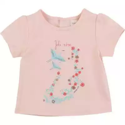 T-shirty z krótkim rękawem Dziecko Carrément Beau  JUSTINE  Różowy Dostępny w rozmiarach dla dziewcząt. 2 lata.