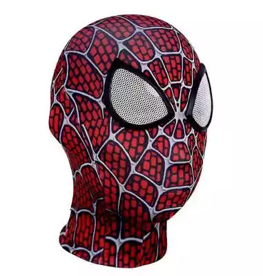Spiderman Hood Dorosłe dzieci Śmieszna m Podobne : Satynowa maska - jedwabna maska, maska do włosów do spania, dwuwarstwowa tkanina - 2737532