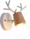 Xceedez E27 Kinkiet ścienny Lampa ścienna Dekoracyjne Boże Narodzenie Kreatywne poroże Deer Shape Oprawy oświetleniowe Lampa do sypialni, salonu, p...