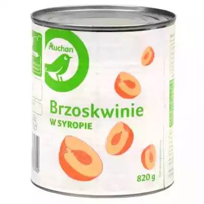 Auchan - Brzoskwinie w syropie Podobne : Rolnik Mango w syropie 410 g - 869223