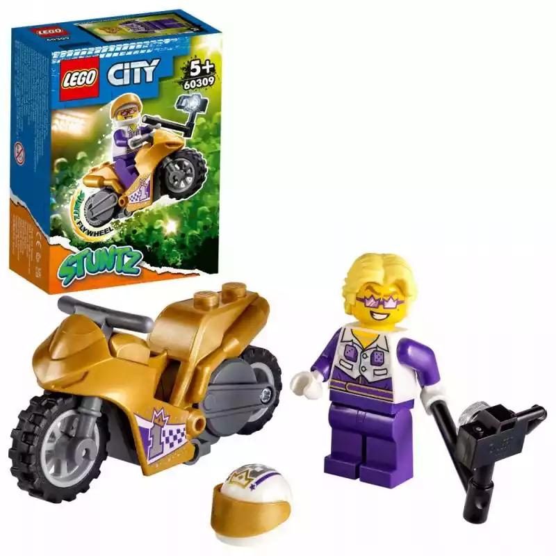 Lego City 60309 Selfie Na Motocyklu Kaskaderskim  ceny i opinie
