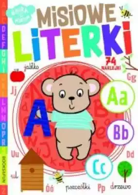 To proste ćwiczenia,  które zaznajomią najmłodszych z alfabetem. Dzieci poznają literki i poćwiczą ich pisanie. Ucząc się,  będą jednocześnie dobrze się bawić. Piękna i kolorowa seria z misiem to doskonała zabawa.