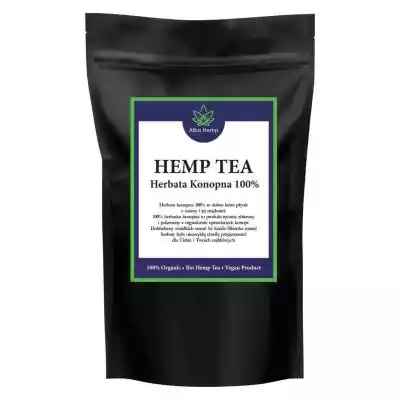 Herbatka konopna 100% 100g Hemp tea czas