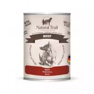 Natural Trail Wołowina 400 g Podobne : NATURAL TRAIL Monoprotein INDYK 400g - 612978