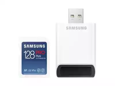 Samsung Karta pamięci SD MB-SD128KB/EU 128GB PRO Plus + czytnik