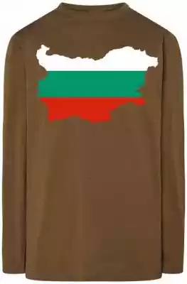 ﻿Bułgaria Flaga Bluza Longsleeve Modna R Moda > Odzież, Buty, Dodatki > Odzież męska > Koszulki z długim rękawem