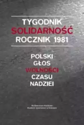 Tygodnik Solidarność rocznik 1981. Polsk  wprowadzony