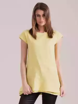 Tunika żółty Podobne : Tunika plażowa damska Plus Size 130ULR - biała
 -                                    40 - 98898